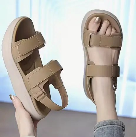 女士夏季厚底涼鞋